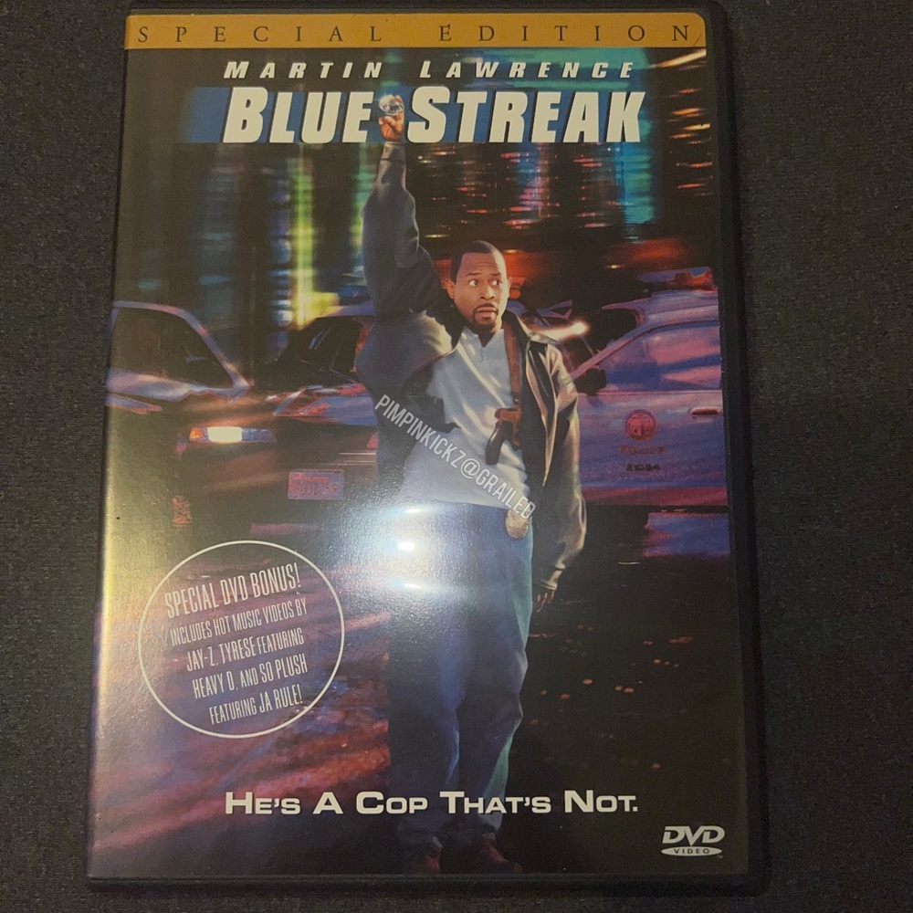 Blue Streak DVD
